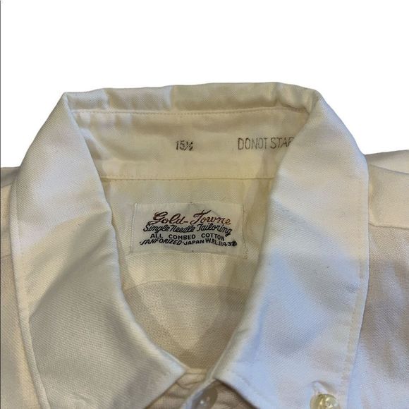 Vintage Gold Towne Button Down - Picture 3 of 3